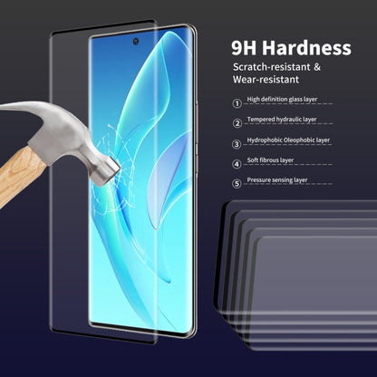 5 PCS For Honor 70 / 60 ENKAY 3D Hot Bending Explosion-proof Full Tempered Glass Film - Honor Tempered Glass by ENKAY | Online Shopping UK | buy2fix