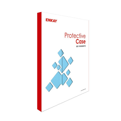 For Samsung Galaxy Tab A8 10.5 2021 ENKAY Custer Texture Leather Smart Tablet Case(Light Blue) - Other Galaxy Tab PC by ENKAY | Online Shopping UK | buy2fix