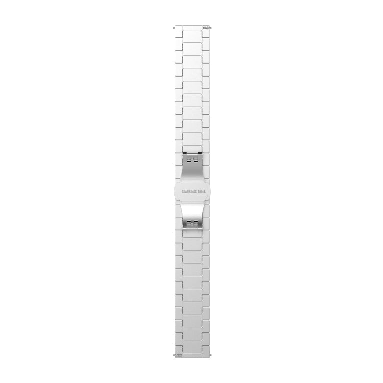 For Huawei Fit Mini One Bead Metal Steel Watch Band(Silver) - Watch Bands by buy2fix | Online Shopping UK | buy2fix