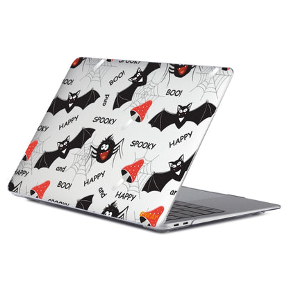 For MacBook Air 13.3 inch A1932 / A2179 / A2337 ENKAY Animal Series Pattern Laotop Protective Crystal Case(Bat) - MacBook Air Cases by ENKAY | Online Shopping UK | buy2fix