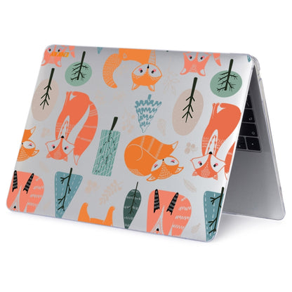 ENKAY Animal Series Pattern Laotop Protective Crystal Case For MacBook Pro 15.4 inch A1707 / A1990(Fox) - MacBook Pro Cases by ENKAY | Online Shopping UK | buy2fix