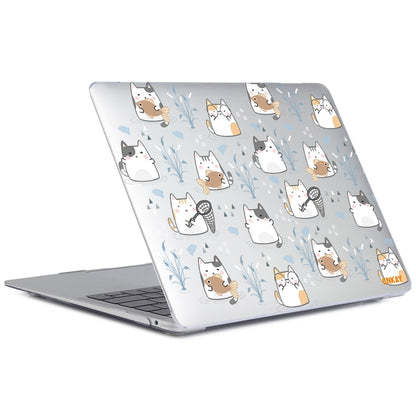 ENKAY Animal Series Pattern Laotop Protective Crystal Case For MacBook Pro 15.4 inch A1707 / A1990(Cute Cat) by ENKAY