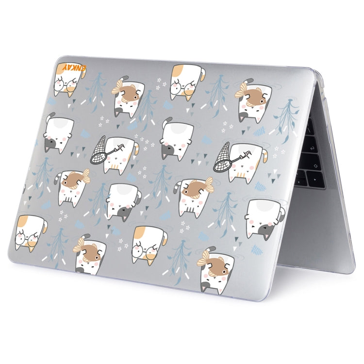 ENKAY Animal Series Pattern Laotop Protective Crystal Case For MacBook Pro 15.4 inch A1707 / A1990(Cute Cat) by ENKAY