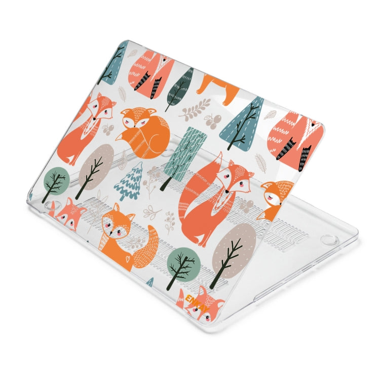 ENKAY Animal Series Pattern Laotop Protective Crystal Case For MacBook Pro 16 inch A2141(Fox) by ENKAY