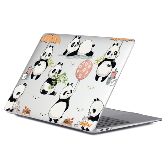 ENKAY Animal Series Pattern Laotop Protective Crystal Case For MacBook Pro 16 inch A2141(Panda) by ENKAY