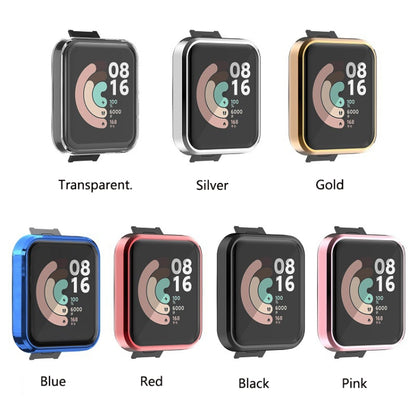 For Xiaomi Redmi Watch TPU Integrated Protective Case(Pink) - Watch Cases by buy2fix | Online Shopping UK | buy2fix