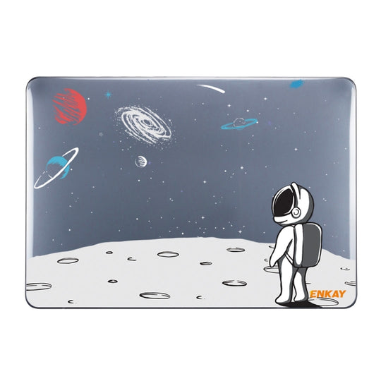 ENKAY Star Series Pattern Laotop Protective Crystal Case For MacBook Pro 13.3 inch A1706 / A1708 / A1989 / A2159(Backpack Astronaut)