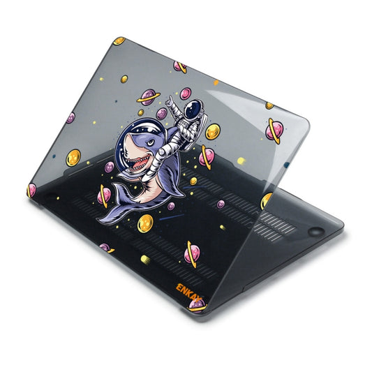 For MacBook Air 13.3 inch A1932 / A2179 / A2337 ENKAY Star Series Pattern Laotop Protective Crystal Case(Shark Astronaut) by ENKAY
