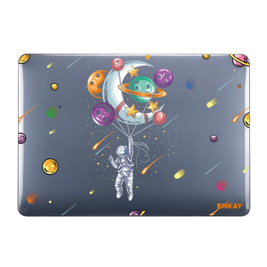 ENKAY Star Series Pattern Laotop Protective Crystal Case For MacBook Pro 13.3 inch A2251 / A2289 / A2338 2020(Balloon Astronaut) - MacBook Pro Cases by ENKAY | Online Shopping UK | buy2fix