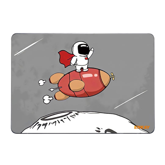 ENKAY Star Series Pattern Laotop Protective Crystal Case For MacBook Pro 15.4 inch A1707 / A1990(Rocket Astronaut)