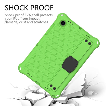 For Galaxy Tab A8 10.5 2021 X200/X205 Honeycomb EVA+PC Tablet Case with Strap(Green+Black) - Other Galaxy Tab PC by buy2fix | Online Shopping UK | buy2fix