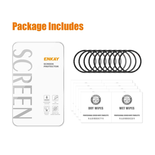 10 PCS ENKAY 3D Full Coverage Soft PC Edge + PMMA HD Screen Protector Film For Garmin Fenix 7 by ENKAY