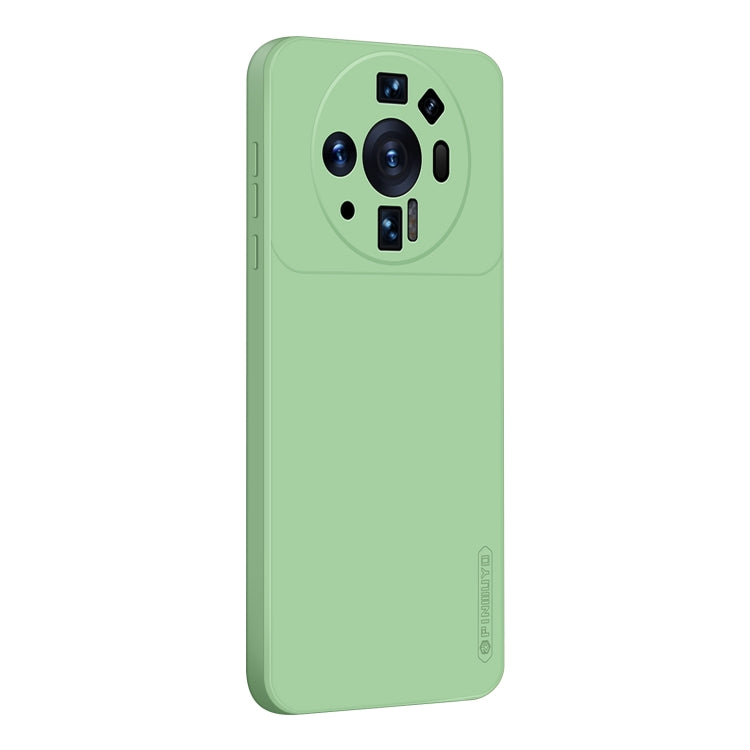 For Xiaomi 12S Ultra PINWUYO Sense Series Liquid Silicone TPU Mobile Phone Case(Green) - More Brand by PINWUYO | Online Shopping UK | buy2fix