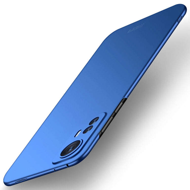 For Xiaomi 12 Pro MOFI Frosted PC Ultra-thin Hard Phone Case(Blue) - Xiaomi Cases by MOFI | Online Shopping UK | buy2fix