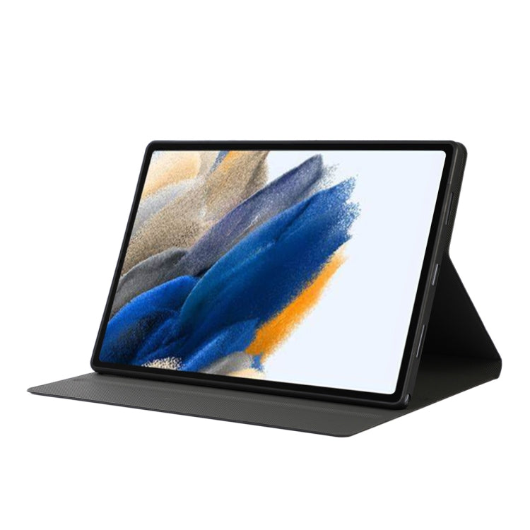 For Samsung Galaxy Tab A8 10.5 2021 X200/X205 ENKAY Leather Stand Smart Tablet Case(Dark Blue) - Other Galaxy Tab PC by ENKAY | Online Shopping UK | buy2fix