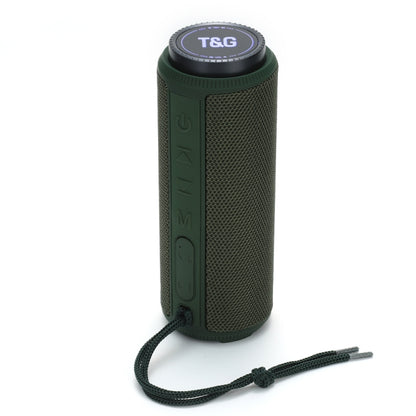 T&G TG332 10W HIFI Stereo Waterproof Portable Bluetooth Speaker(Green) by T&G
