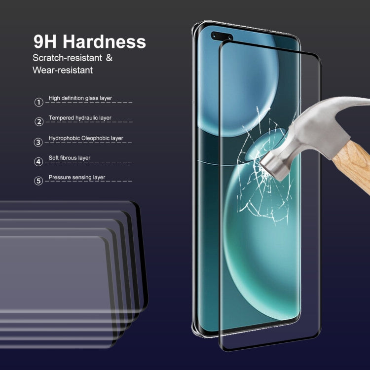 1 PCS For Honor Magic4 / Magic4 Pro / Magic4 Ultimate ENKAY 3D Hot-Bending Explosion-proof Tempered Glass Full Film - Honor Tempered Glass by ENKAY | Online Shopping UK | buy2fix