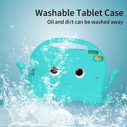 For iPad 10.2 2019 / 2020 Octopus Style EVA + PC Tablet Case with Strap(Glacial Green) - iPad 10.2 Cases by buy2fix | Online Shopping UK | buy2fix