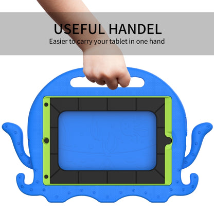 For iPad 10.2 2019 / 2020 Octopus Style EVA + PC Tablet Case with Strap(Blue) - iPad 10.2 Cases by buy2fix | Online Shopping UK | buy2fix