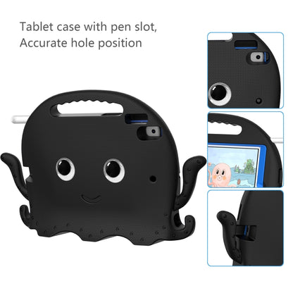 For iPad 10.2 2019 / 2020 Octopus Style EVA + PC Tablet Case with Strap(Black) - iPad 10.2 Cases by buy2fix | Online Shopping UK | buy2fix