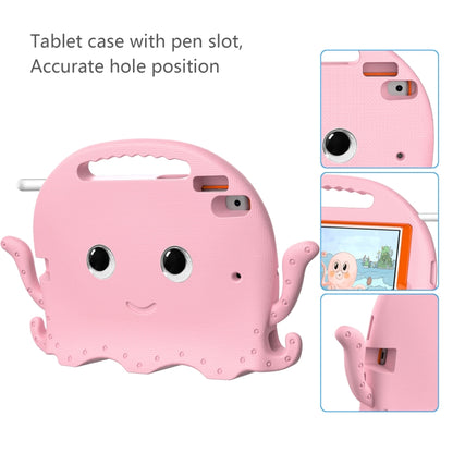 For iPad Air 3 10.5 2019 / Pro 10.5 Octopus Style EVA + PC Tablet Case with Strap(Pink) - iPad 10.2 Cases by buy2fix | Online Shopping UK | buy2fix