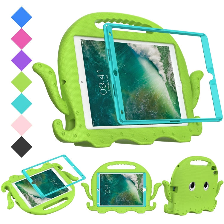 For iPad Air 3 10.5 2019 / Pro 10.5 Octopus Style EVA + PC Tablet Case with Strap(Grass Green) - iPad 10.2 Cases by buy2fix | Online Shopping UK | buy2fix