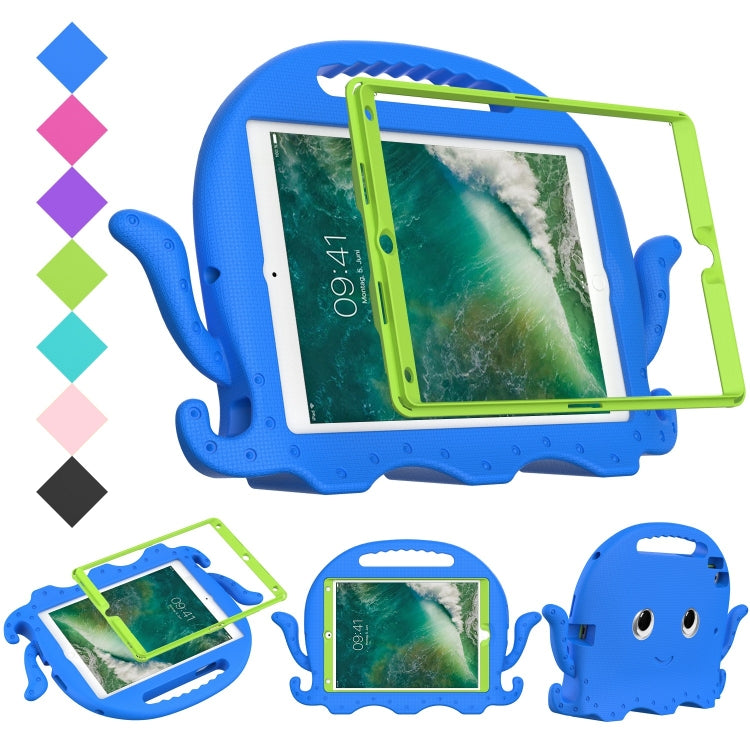 For iPad Air 3 10.5 2019 / Pro 10.5 Octopus Style EVA + PC Tablet Case with Strap(Blue) - iPad 10.2 Cases by buy2fix | Online Shopping UK | buy2fix
