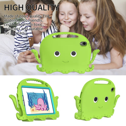 For iPad mini 6 / mini 2024 Octopus Style EVA Hybrid PC Tablet Case with Strap(Grass Green) - iPad mini 6 Cases by buy2fix | Online Shopping UK | buy2fix