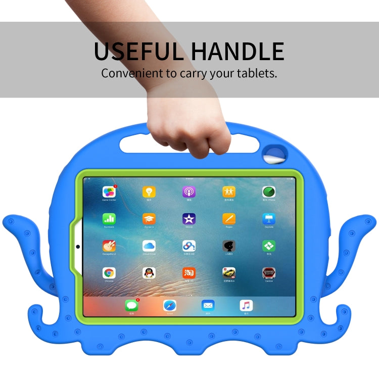 For iPad mini 6 / mini 2024 Octopus Style EVA Hybrid PC Tablet Case with Strap(Blue) - iPad mini 6 Cases by buy2fix | Online Shopping UK | buy2fix
