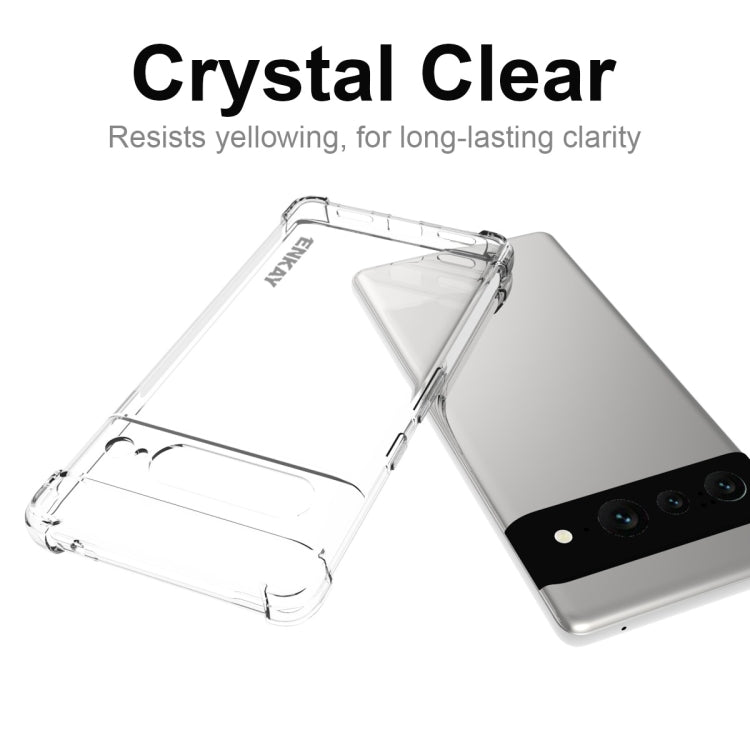 For Google Pixel 7 Pro ENKAY Clear TPU Shockproof Case - Google Cases by ENKAY | Online Shopping UK | buy2fix