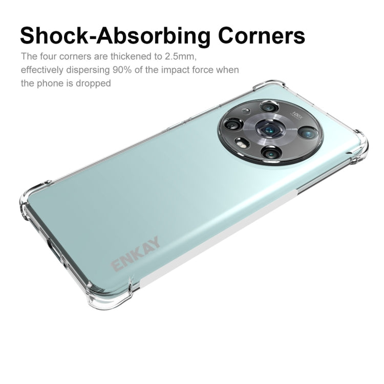 For Honor Magic4 Pro ENKAY Clear TPU Shockproof Case - Honor Cases by ENKAY | Online Shopping UK | buy2fix