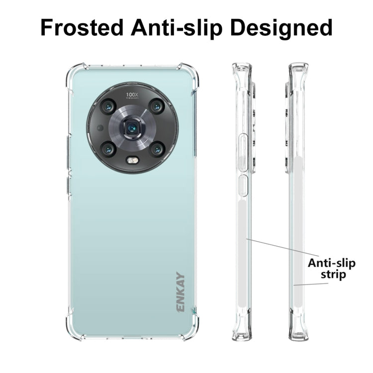 For Honor Magic4 Pro ENKAY Clear TPU Shockproof Case - Honor Cases by ENKAY | Online Shopping UK | buy2fix