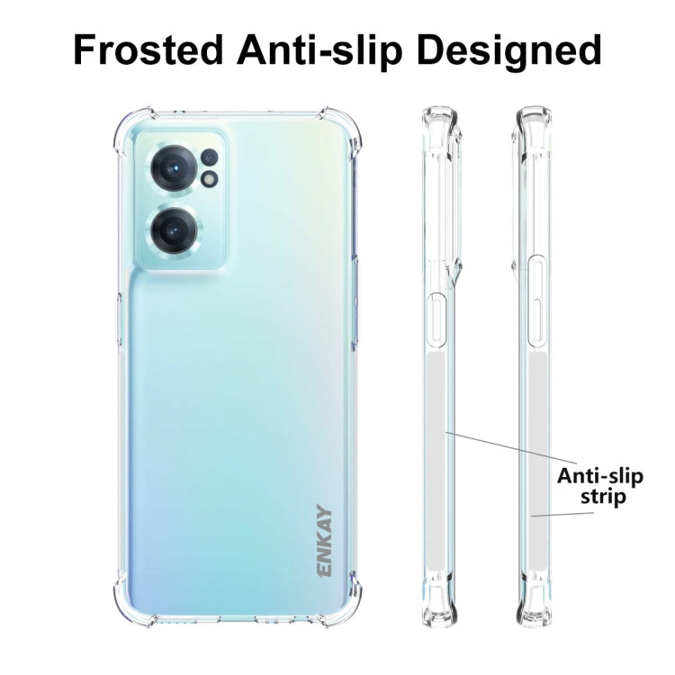 For OnePlus Nord CE 2 5G ENKAY Clear TPU Shockproof Case by ENKAY