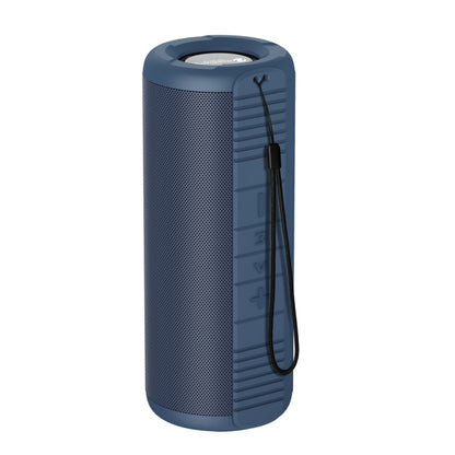 NewRixing NR9019 TWS Portable Stereo Bluetooth Speaker Support TF Card / FM(Blue) - Desktop Speaker by NewRixing | Online Shopping UK | buy2fix