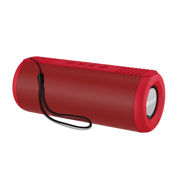 NewRixing NR9019 TWS Portable Stereo Bluetooth Speaker Support TF Card / FM(Red) - Desktop Speaker by NewRixing | Online Shopping UK | buy2fix