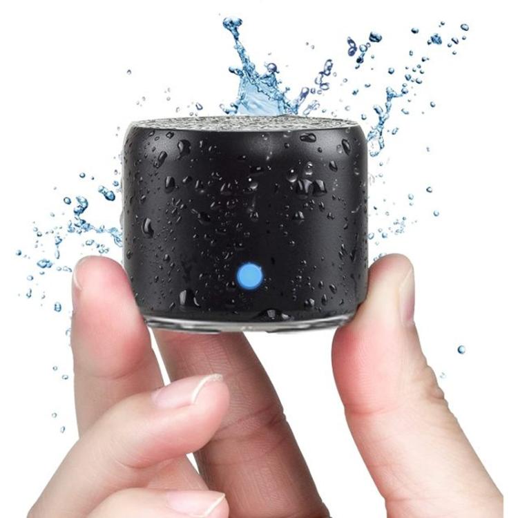 A106Pro IPX7 Waterproof Mini Portable Bluetooth Metal Speaker(Black) by buy2fix