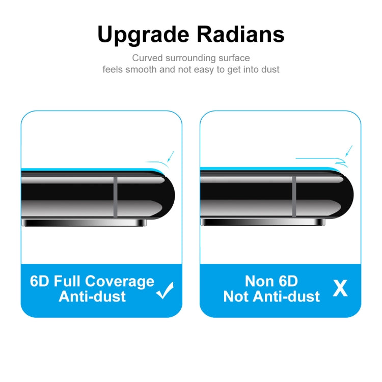 5 PCS For ZTE Nubia Red Magic 7 ENKAY 6D Full Glue Tempered Glass Full Film - ZTE Tempered Glass by ENKAY | Online Shopping UK | buy2fix
