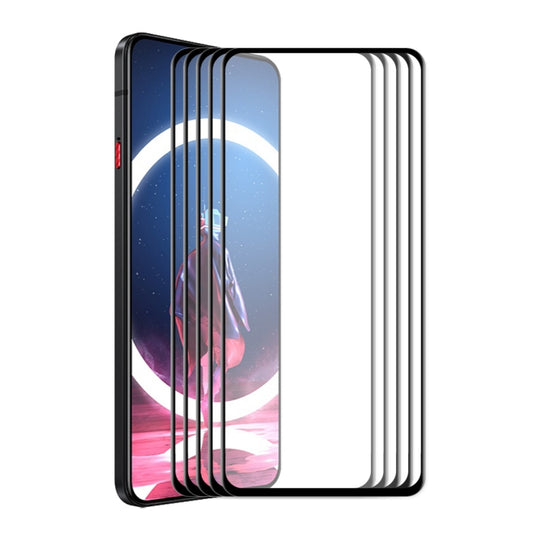 5 PCS For ZTE Nubia Red Magic 7 Pro ENKAY 6D Full Glue Tempered Glass Full Film