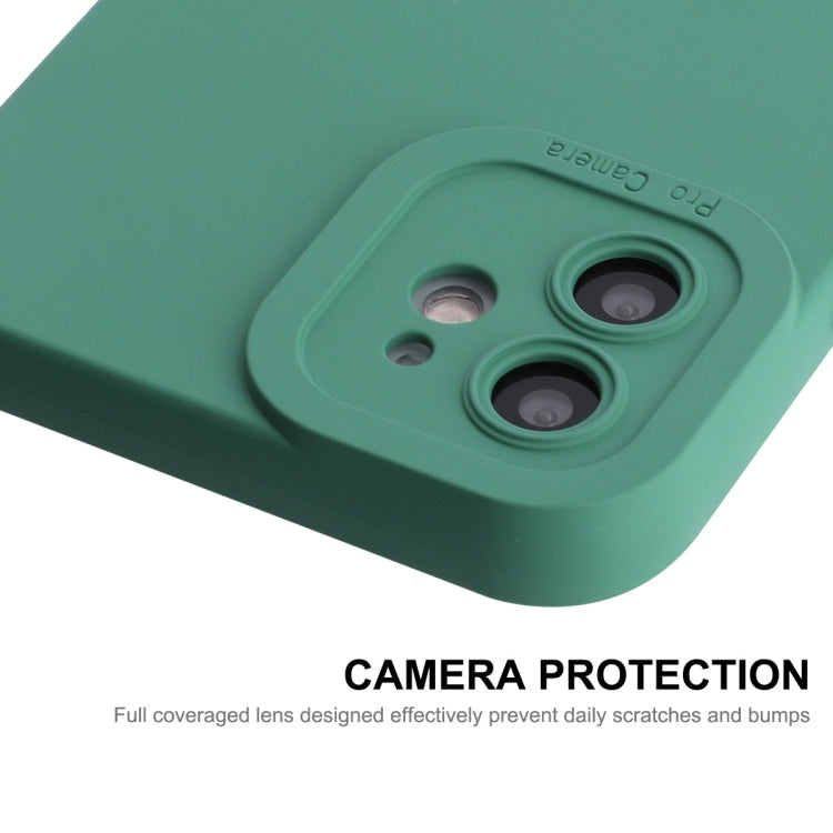 For iPhone 12 ENKAY Liquid Silicone Phone Case(Black) - iPhone 12 / 12 Pro Cases by ENKAY | Online Shopping UK | buy2fix