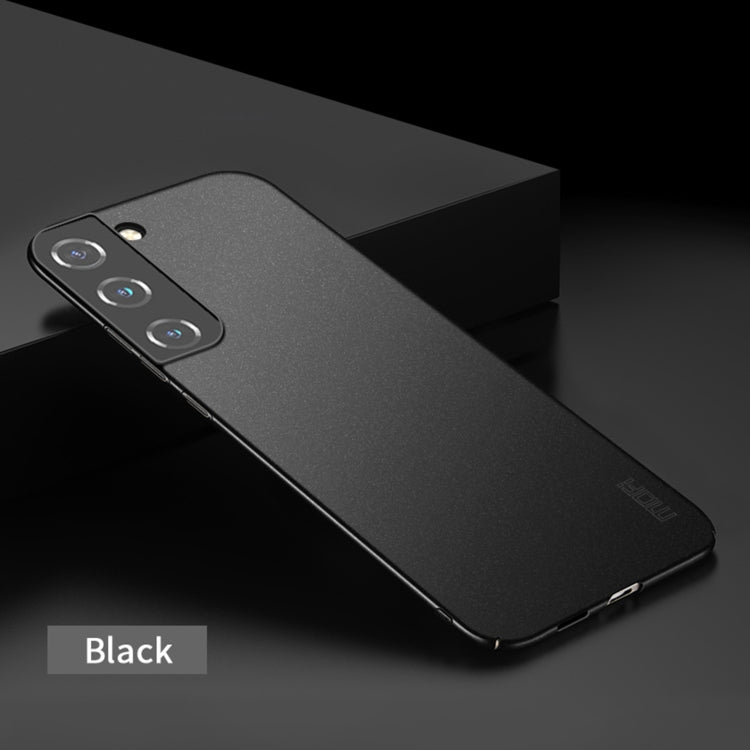 For Samsung Galaxy S22 5G MOFI Fandun Series Frosted Ultra-thin PC Hard Phone Case(Black) - Galaxy S22 5G Cases by MOFI | Online Shopping UK | buy2fix