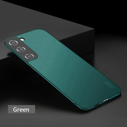 For Samsung Galaxy S22 5G MOFI Fandun Series Frosted Ultra-thin PC Hard Phone Case(Green) - Galaxy S22 5G Cases by MOFI | Online Shopping UK | buy2fix