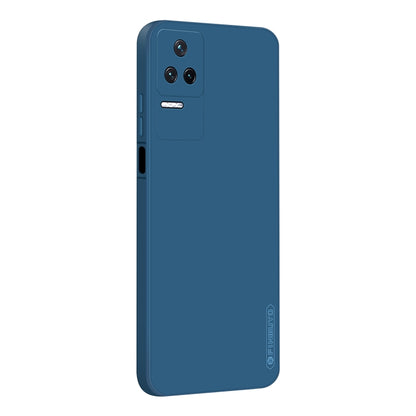 For Xiaomi Redmi K40S PINWUYO Sense Series Liquid Silicone TPU Phone Case(Blue) - More Brand by PINWUYO | Online Shopping UK | buy2fix