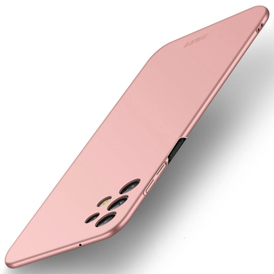 For Samsung Galaxy A32 5G MOFI Frosted PC Ultra-thin Hard Phone Case(Rose gold)