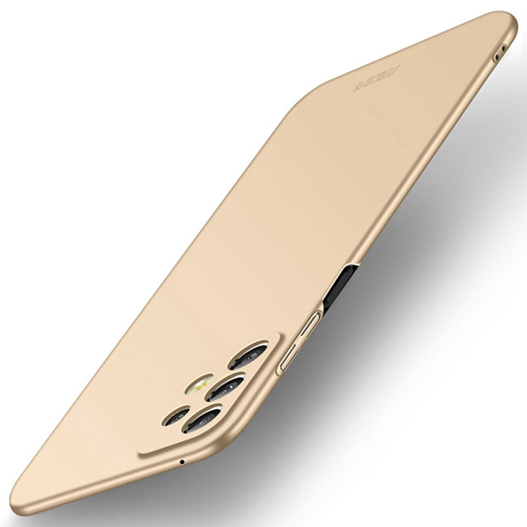 For Samsung Galaxy A53 5G MOFI Frosted PC Ultra-thin Hard Phone Case(Gold) by MOFI
