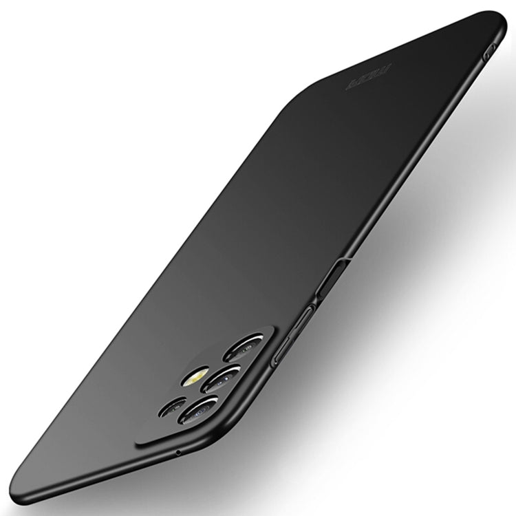 For Samsung Galaxy A73 5G MOFI Frosted PC Ultra-thin Hard Phone Case(Black) - Galaxy Phone Cases by MOFI | Online Shopping UK | buy2fix