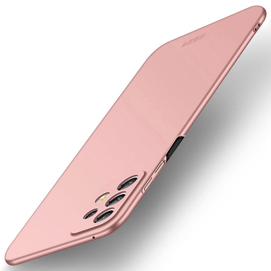 For Samsung Galaxy A73 5G MOFI Frosted PC Ultra-thin Hard Phone Case(Rose gold)