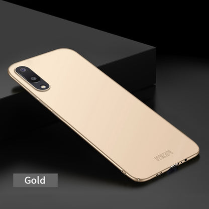 For Samsung Galaxy A02 / M02 MOFI Frosted PC Ultra-thin Hard Phone Case(Gold) - Galaxy Phone Cases by MOFI | Online Shopping UK | buy2fix