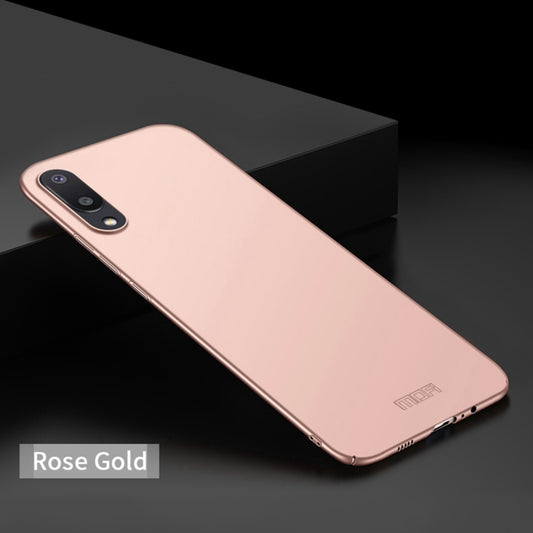 For Samsung Galaxy A02 / M02 MOFI Frosted PC Ultra-thin Hard Phone Case(Rose gold) by MOFI