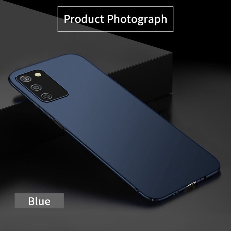 For Samsung Galaxy A02s EU / A03s / M02s / F02s MOFI Frosted PC Ultra-thin Hard Case(Blue) - Galaxy Phone Cases by MOFI | Online Shopping UK | buy2fix