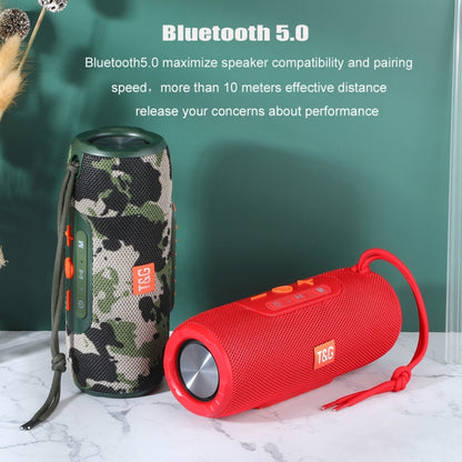 T&G TG341 TWS Portable Wireless Bluetooth HiFi Speaker(Red) - Desktop Speaker by T&G | Online Shopping UK | buy2fix
